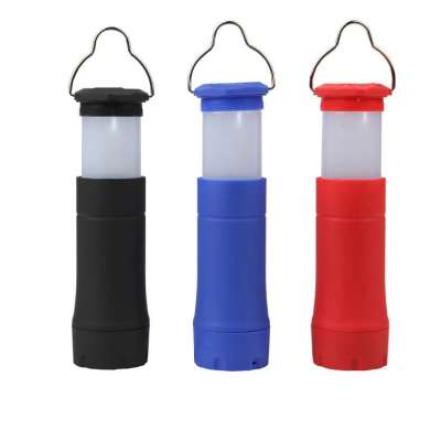 Manufacturer New Design Zoom Function Led Camping Lantern Flashlight Mini Portable Folding Outdoor Camping Light