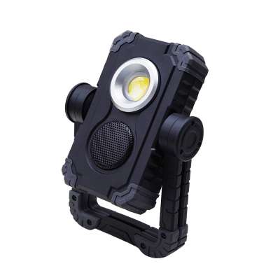 Profession Outdoor 10W Multifunction Nylon TPR Worklight, Portable USB Rechargeable COB LED Work Light For Traffic Camping