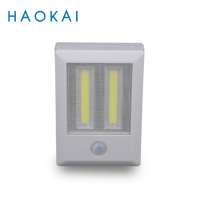 Factory direct outdoor security 2 COB motion pir sensor led light