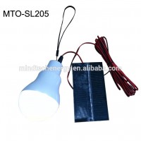 Rechargeable solar panel lamp emergency lighting led bulbs