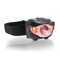 Pocket Small Light Waterproof Led Head Lamp With Red Lights for Outdoor Camping