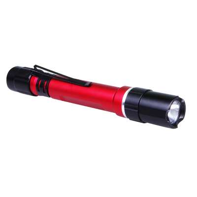 Portable Mini LED Adjustable Zoom Pen Light Torch 170 Lumens Flashlight  Hunting Camping Lamp use AAA battery With Strong Magnet